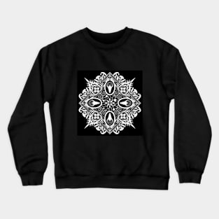 Plague Mask and Herbs in Symmetry - Sunweaver Crewneck Sweatshirt